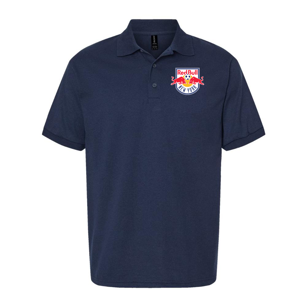 Men's New York Red Bulls Dry Blend Polo - Navy