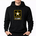 Men's U.S. Army Pullover Hoodie - Black
