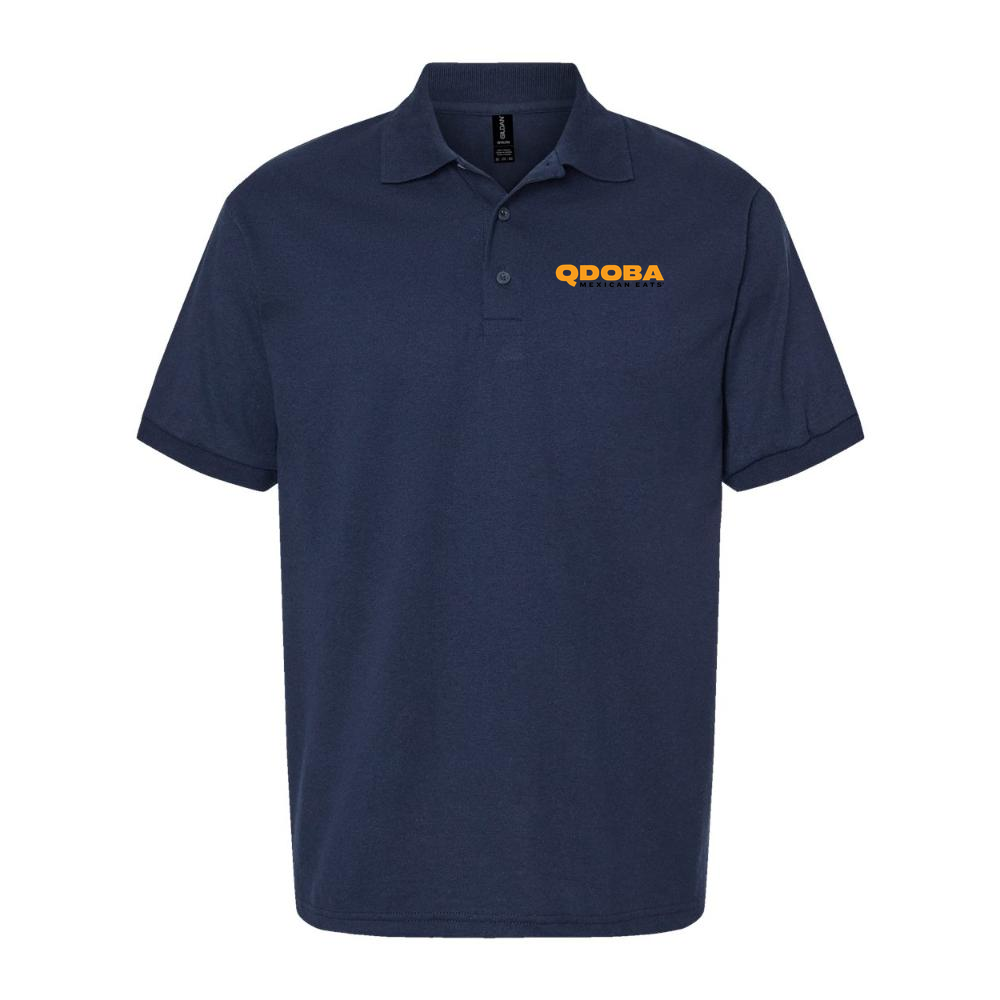 Men's Qdoba Dry Blend Polo - Navy