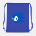 Sonic Drawstring Bag - Blue