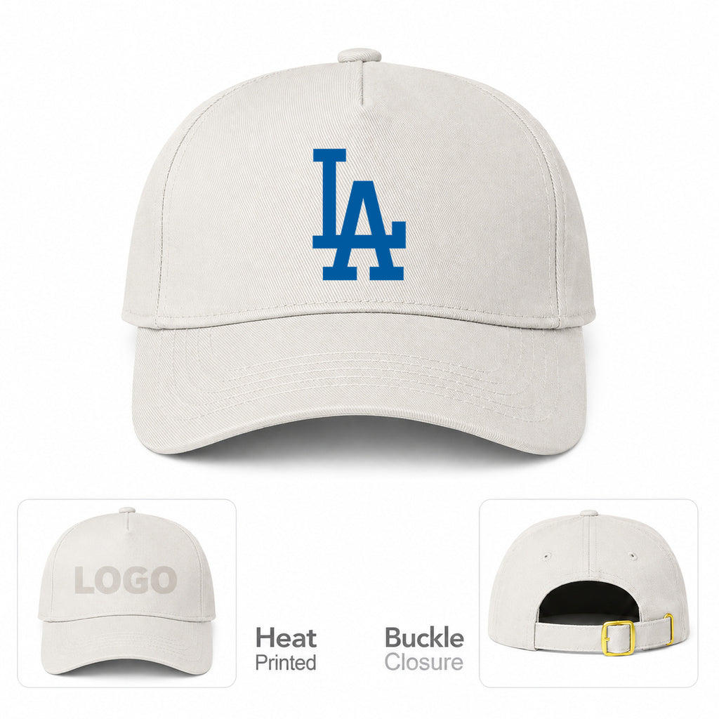 MLB Los Angeles Dodgers Baseball Cap Hat - Beige