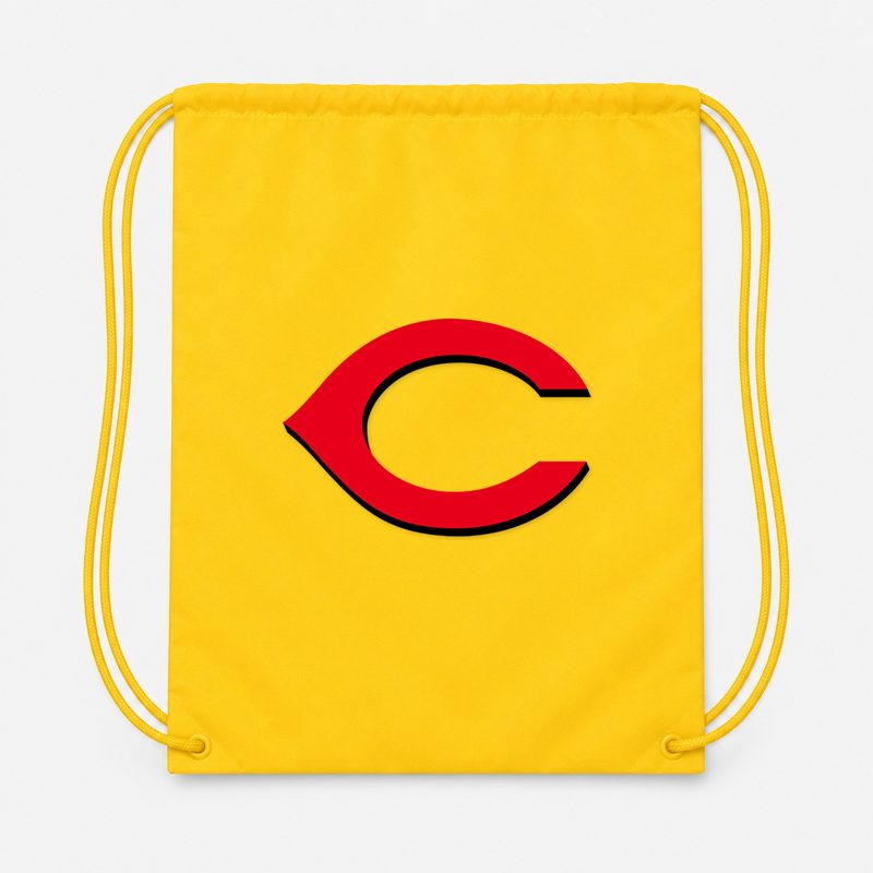 Cincinnati Reds Drawstring Bag - Yellow
