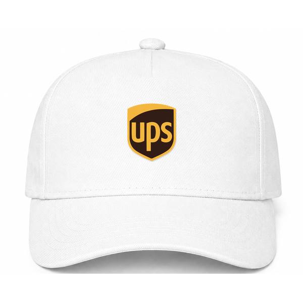 UPS Logo White Dad Baseball Cap Hat