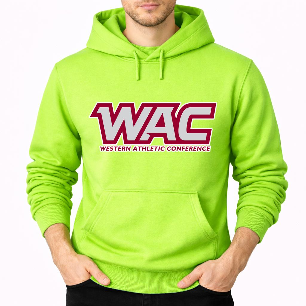 Men's Western Athletic Conference 2 Pullover Hoodie - Lime green