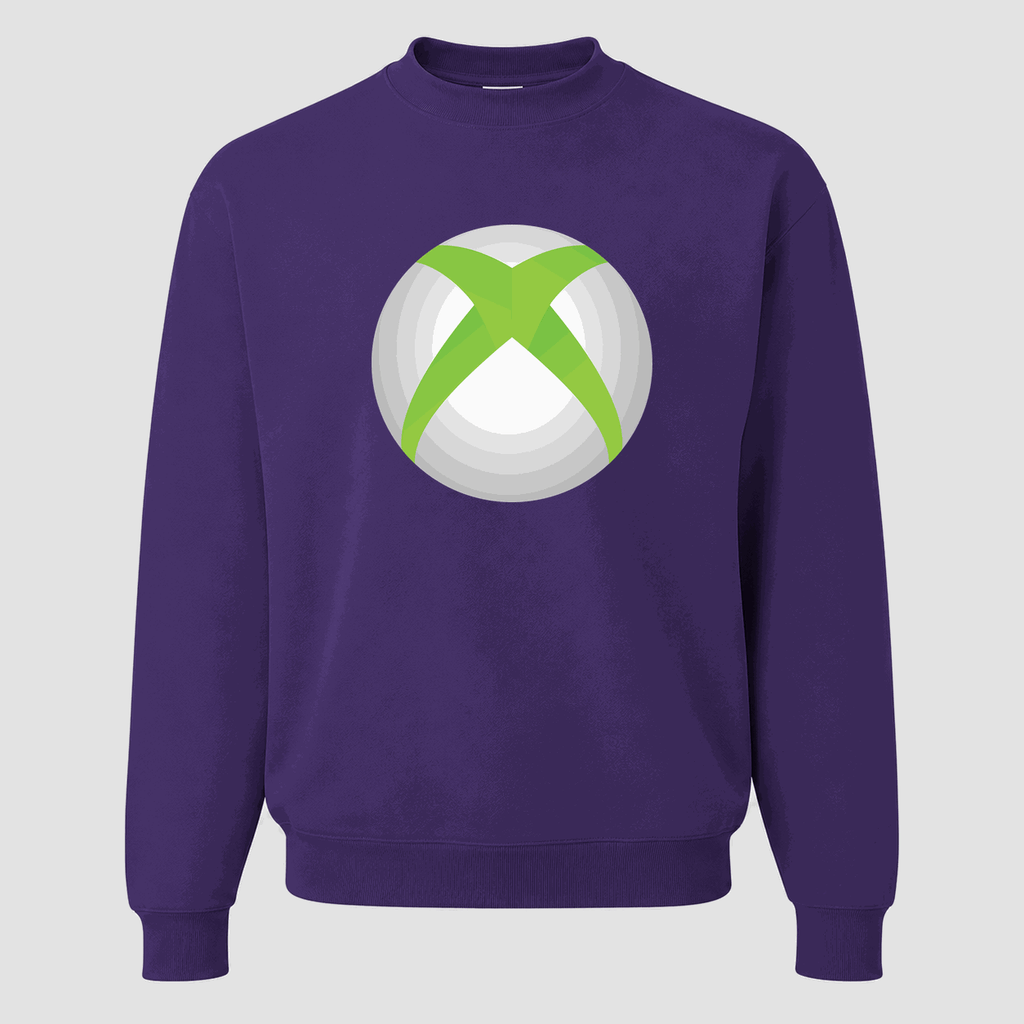Men's Xbox Gaming Crewneck Sweatshirt - Purple
