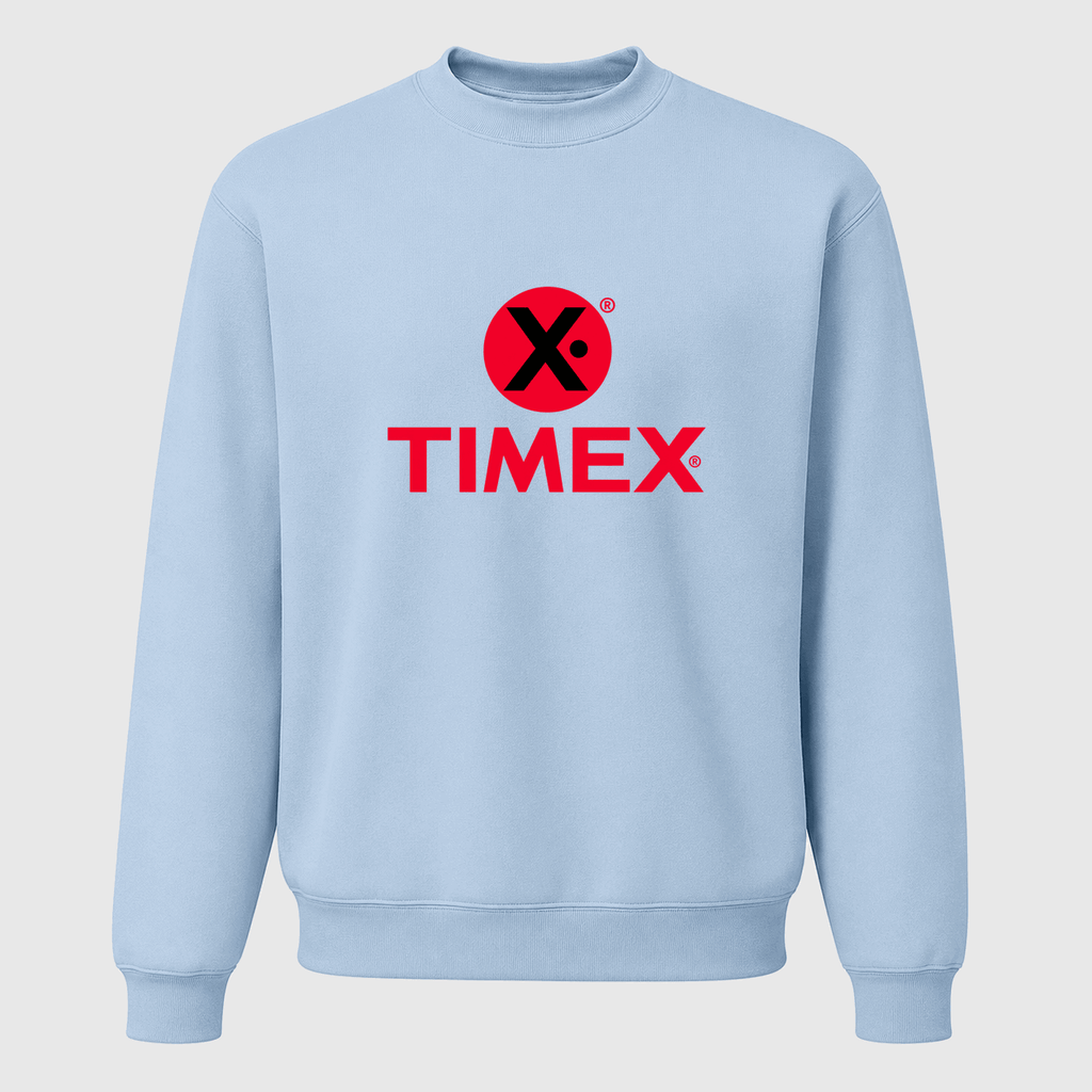 Men's Timex Crewneck Sweatshirt - Sky Blue