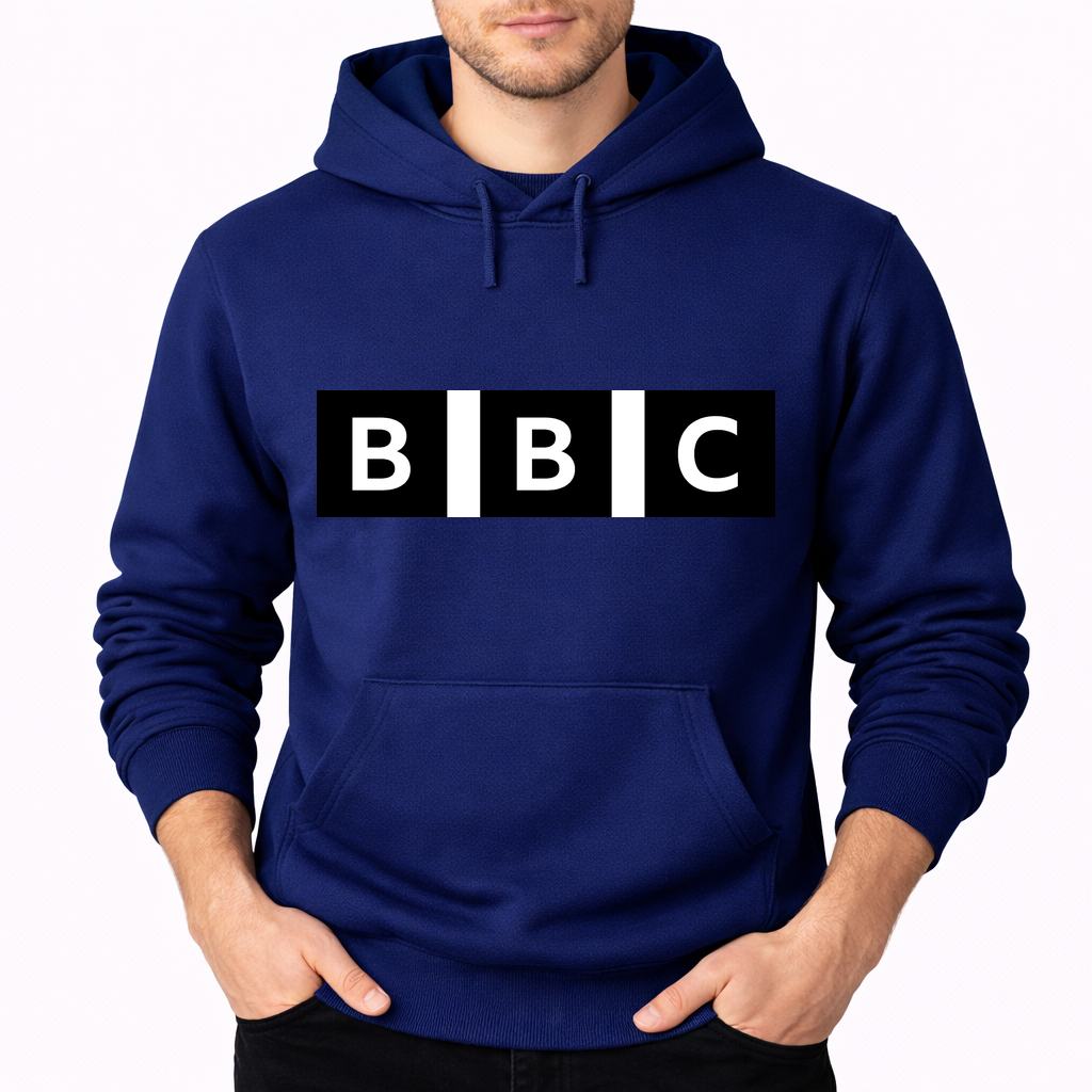 Men's BBC Pullover Hoodie - Navy