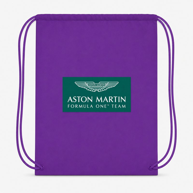 Aston Martin Formula One Team Drawstring Bag - Purple