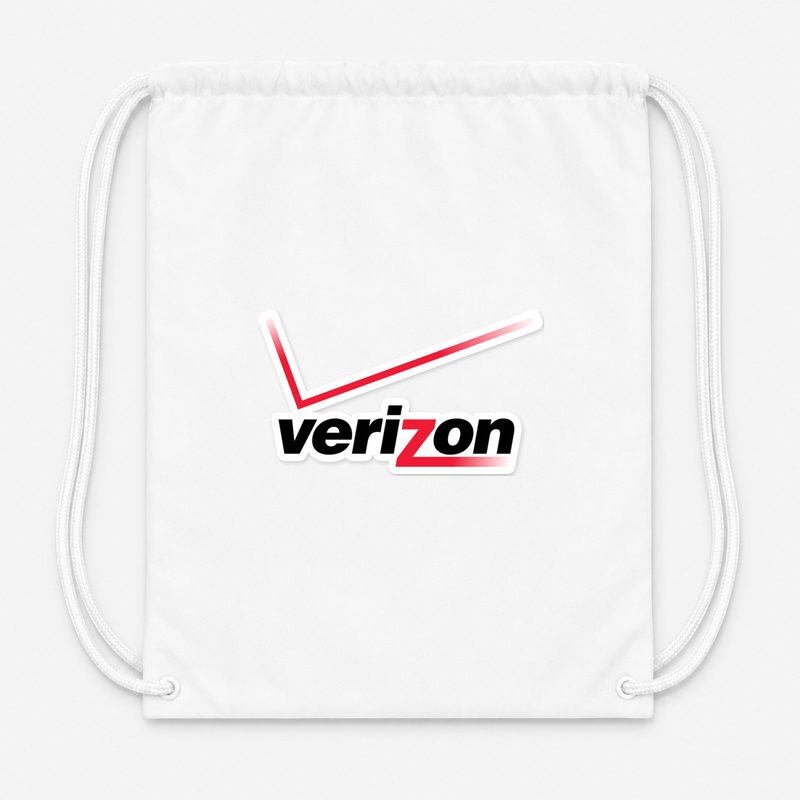 Verizon Wireless Drawstring Bag - White