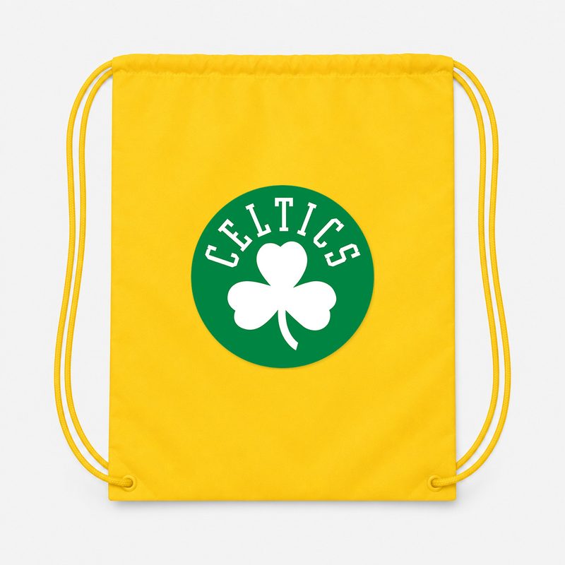 Boston Celtics Drawstring Bag - Yellow
