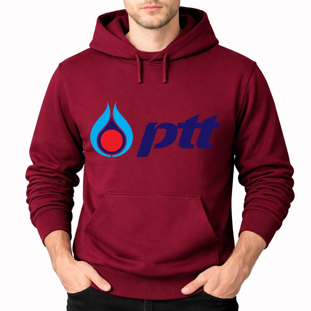 Men's PTT Pullover Hoodie - Burgundy