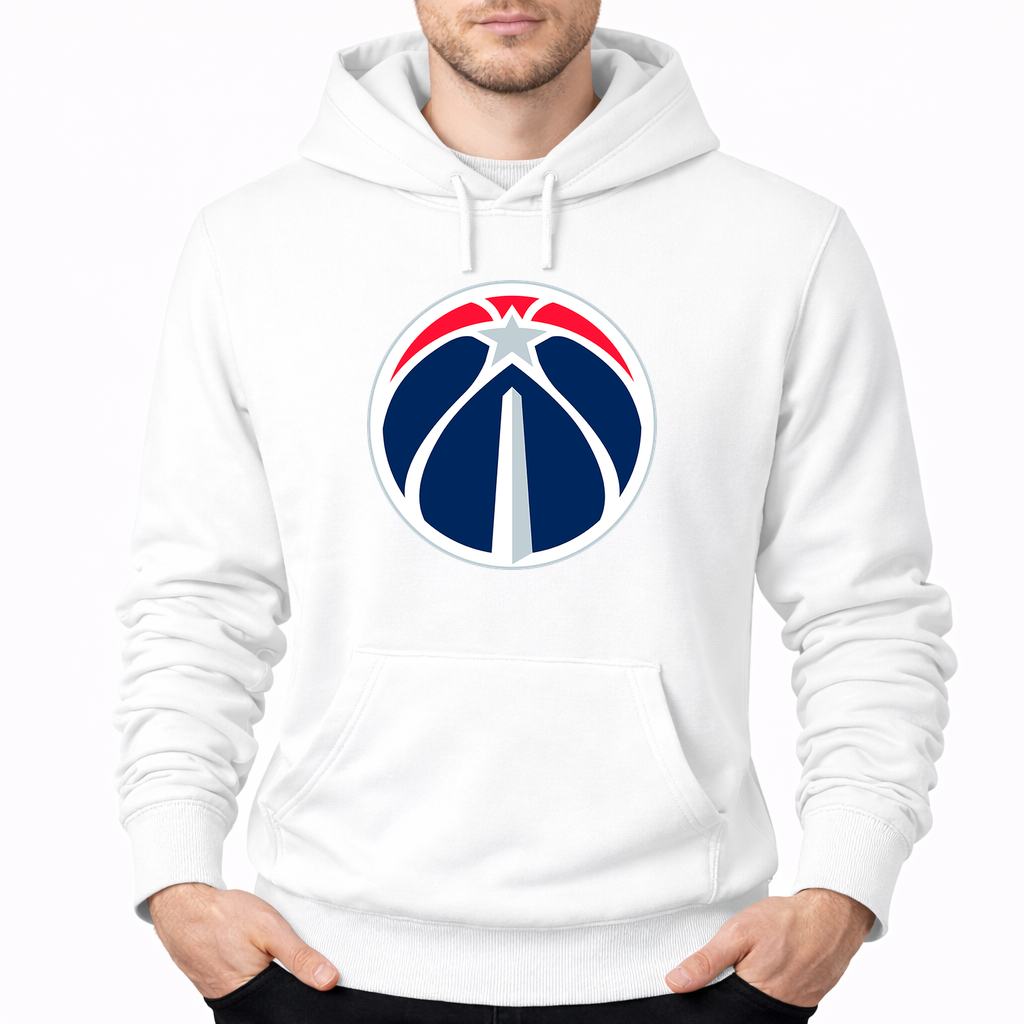 Men's Washington Wizards Pullover Hoodie - White