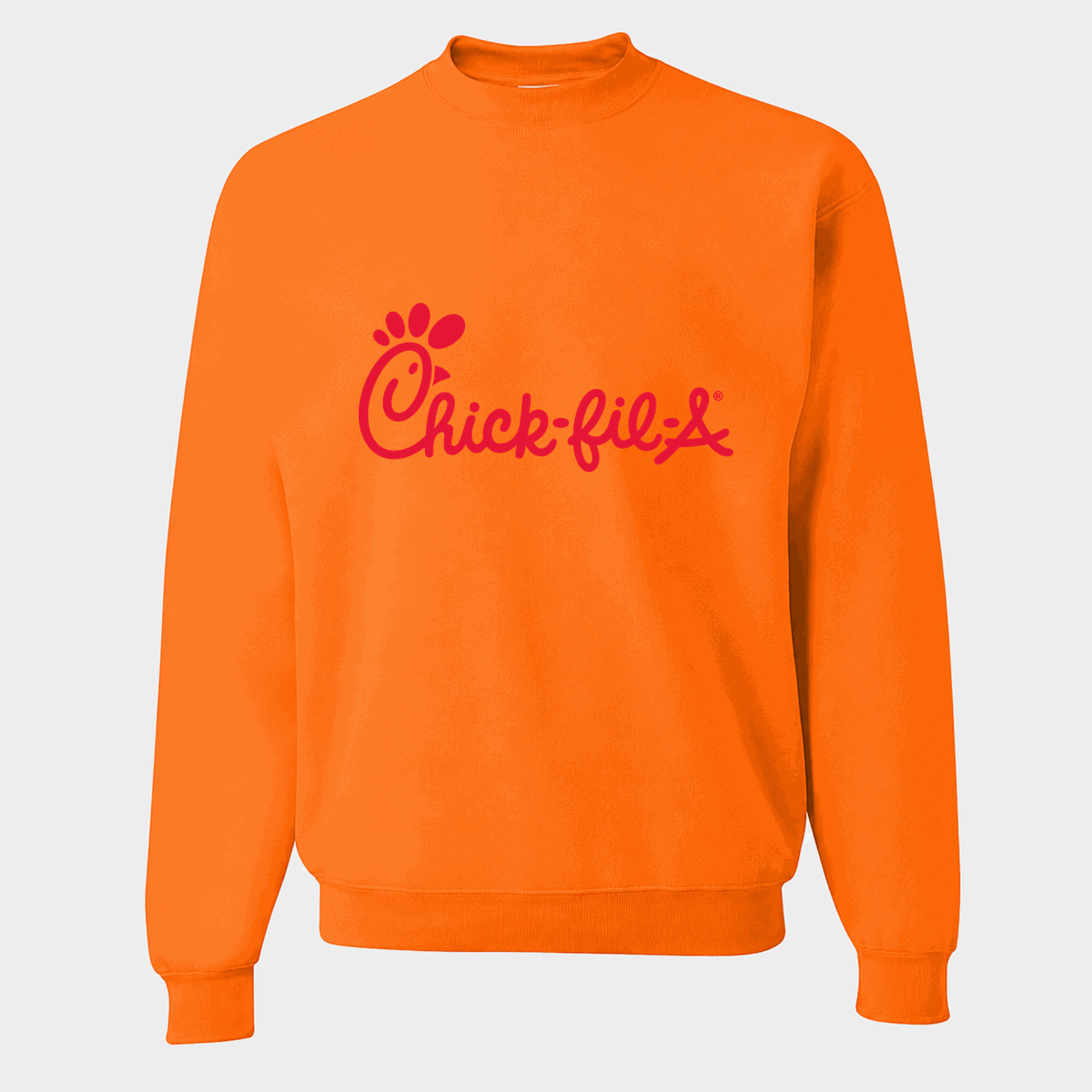 Men's Chick-fil-A Crewneck Sweatshirt - Orange