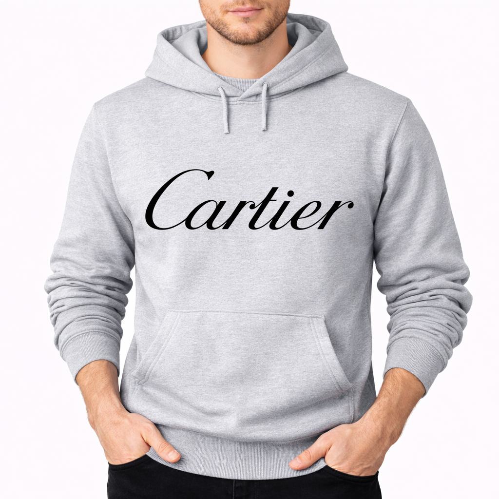 Men's Cartier Pullover Hoodie - Gray