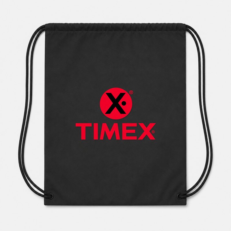 Timex Drawstring Bag - Black