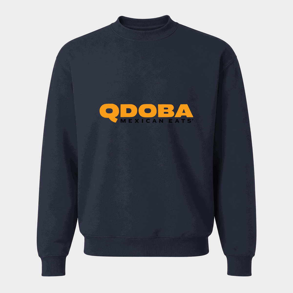 Men's QDOBA Crewneck Sweatshirt - Navy