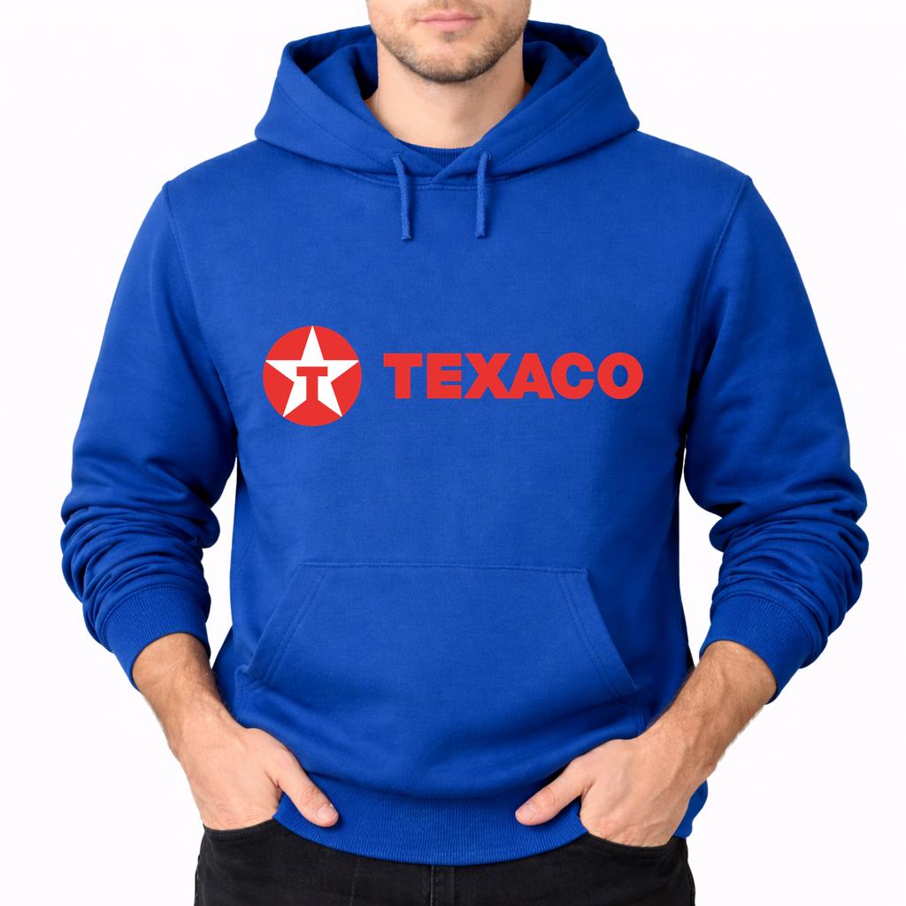 Men's Texaco Pullover Hoodie - Blue