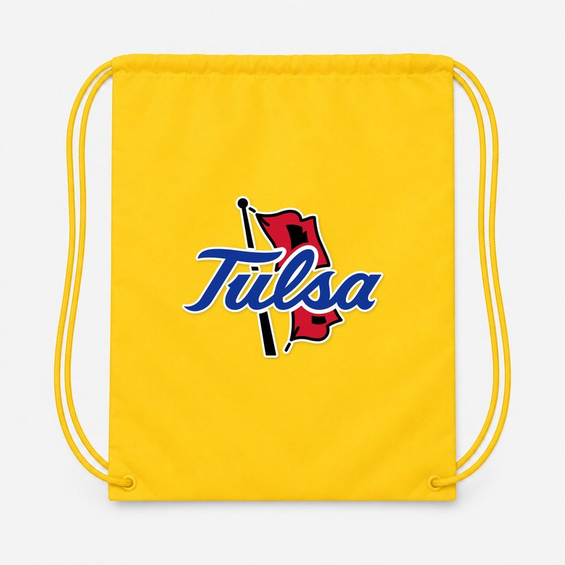 Tulsa Golden Hurricane Drawstring Bag - Yellow