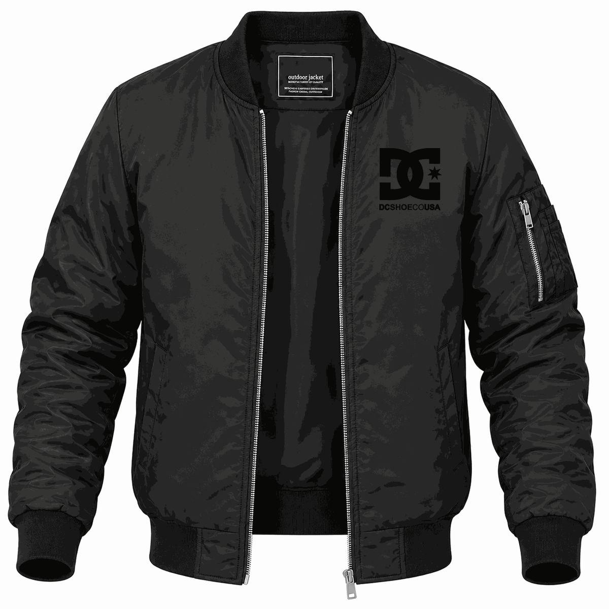Men's DC Lightweight Bomber Jacket - Black