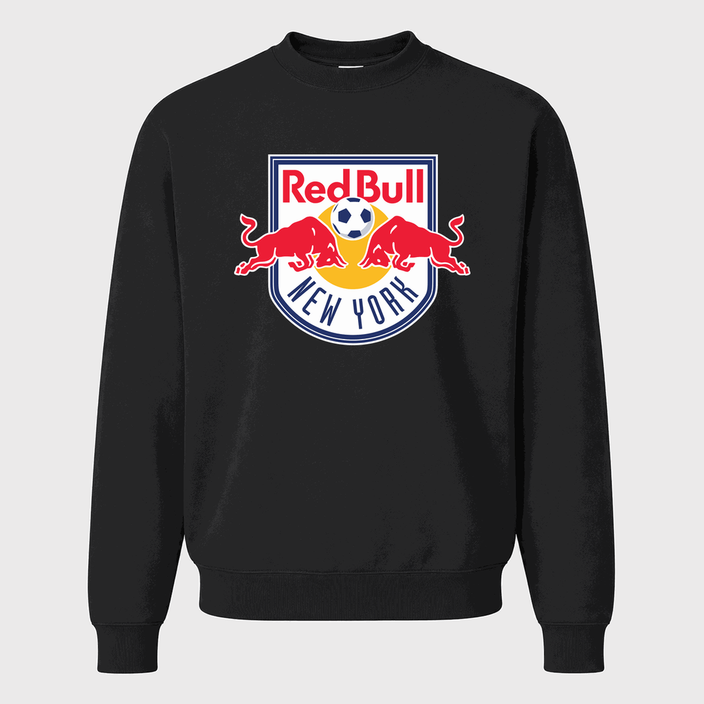 Men's New York Red Bulls Crewneck Sweatshirt - Black
