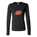 Women's Eggo Kelloggs Logo food Long Sleeve T-Shirt - Black