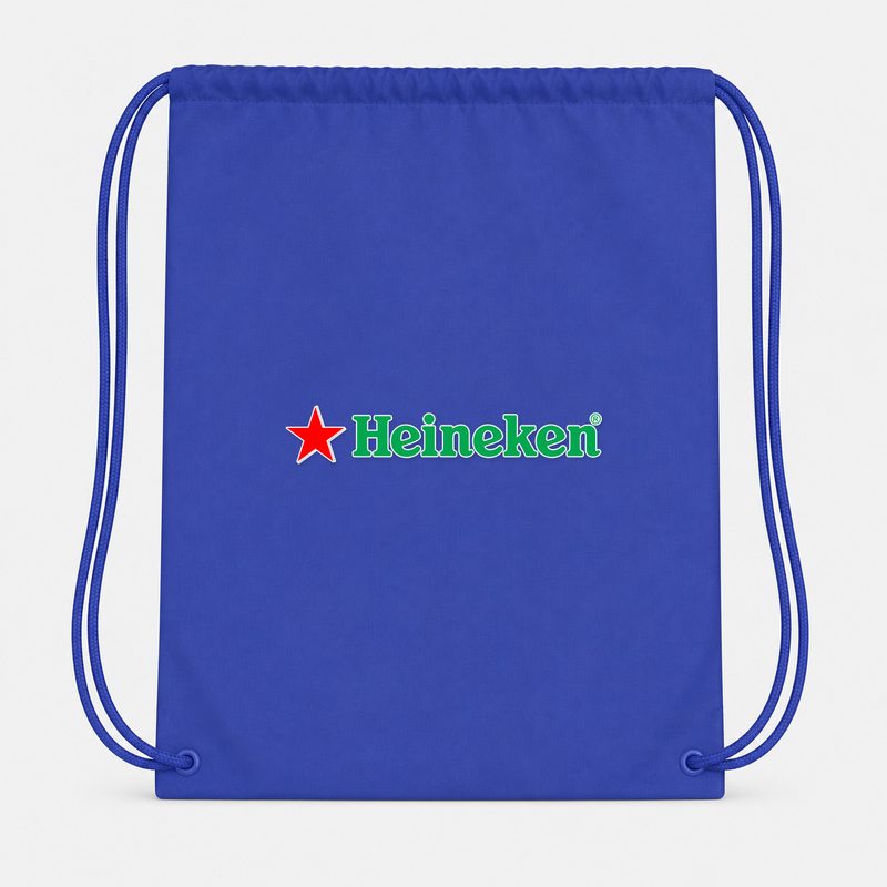 Heineken Drawstring Bag - Blue