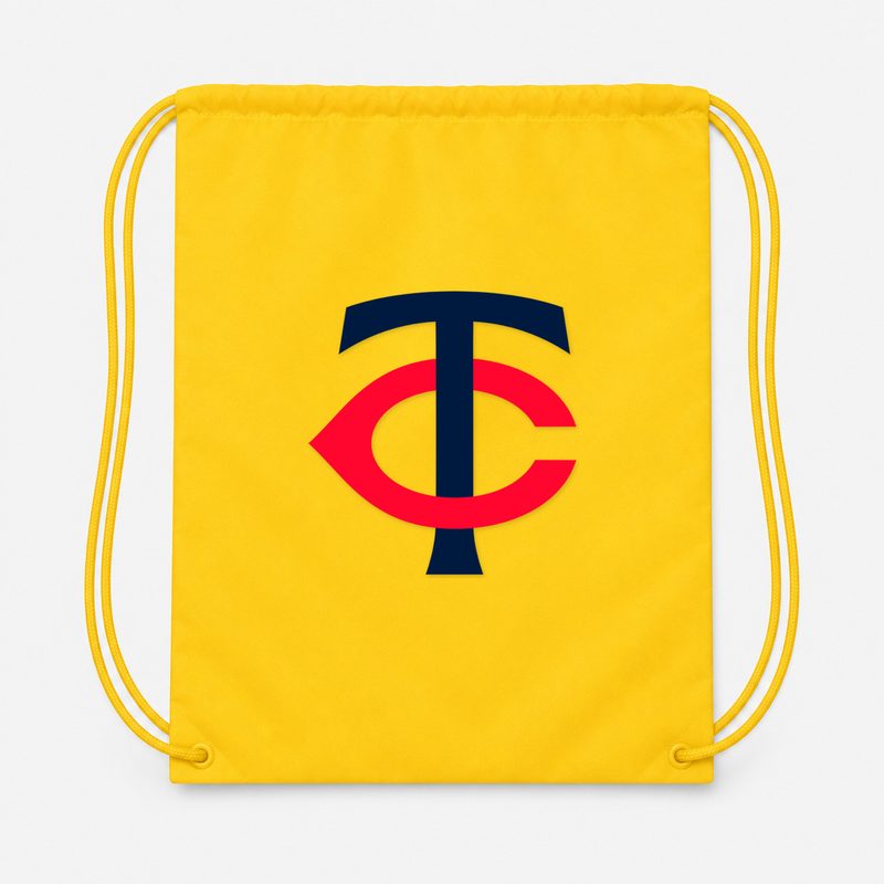 Minnesota Twins Drawstring Bag - Yellow