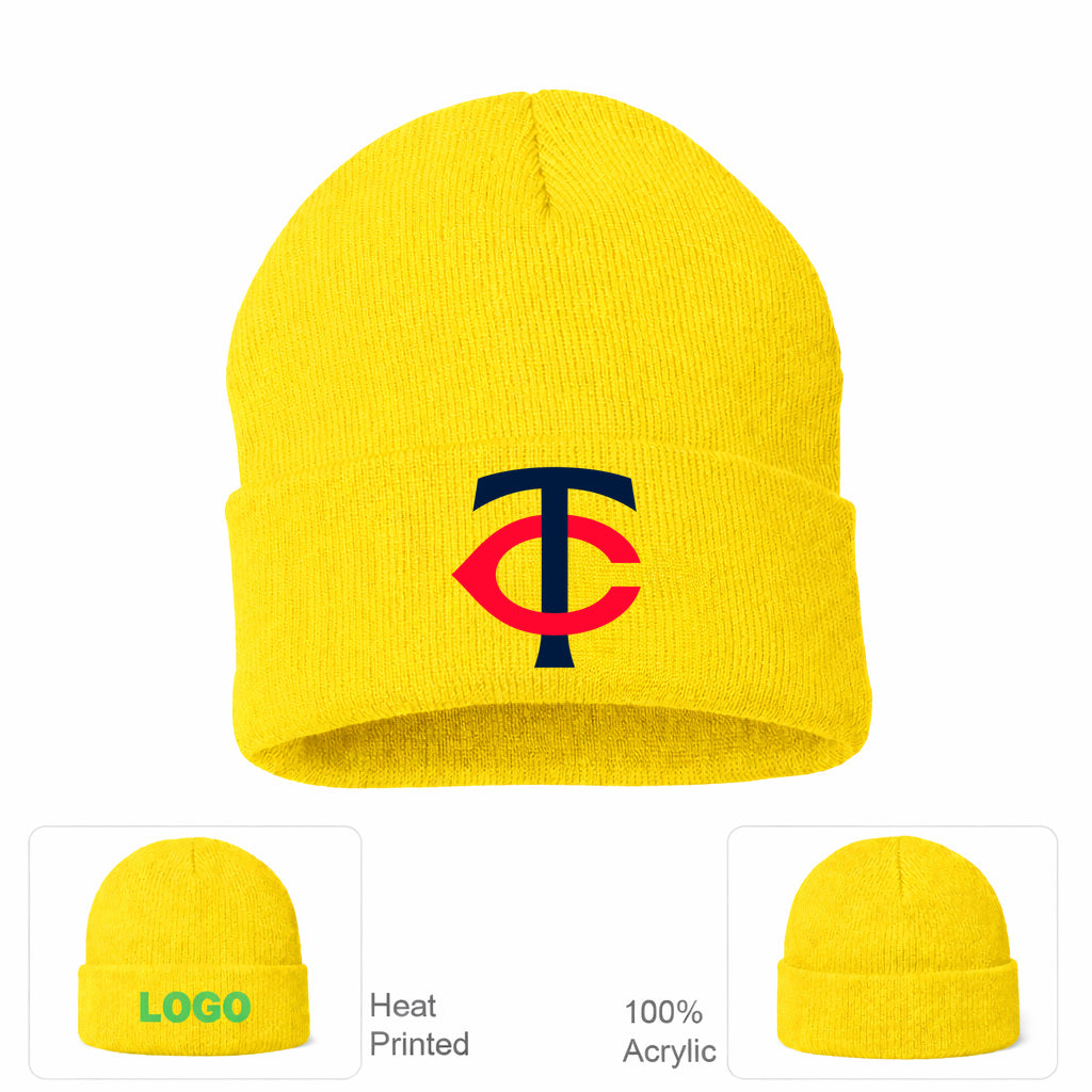 MLB Minnesota Twins Beanie Hat - Yellow