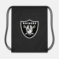 Las Vegas Raiders Drawstring Bag - Black