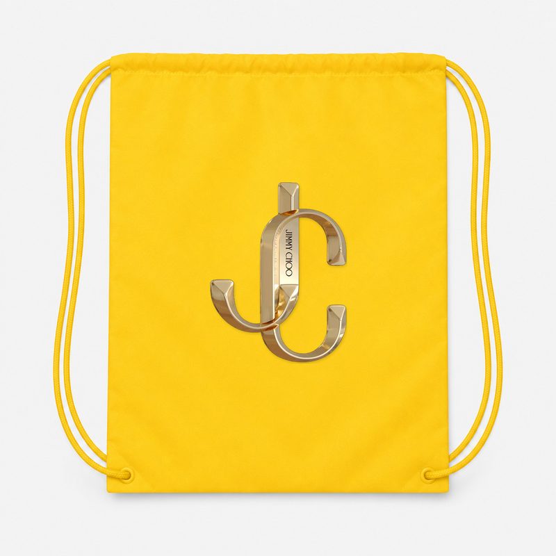 Jimmy Choo Drawstring Bag - Yellow