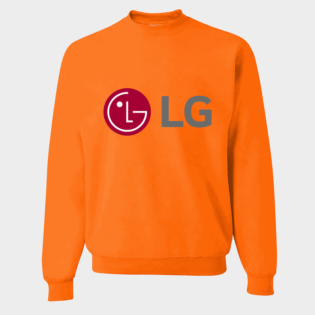 Men's LG Crewneck Sweatshirt - Orange