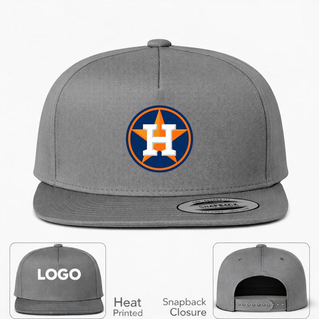 MLB Houston Astros Snapback Hat - Gray