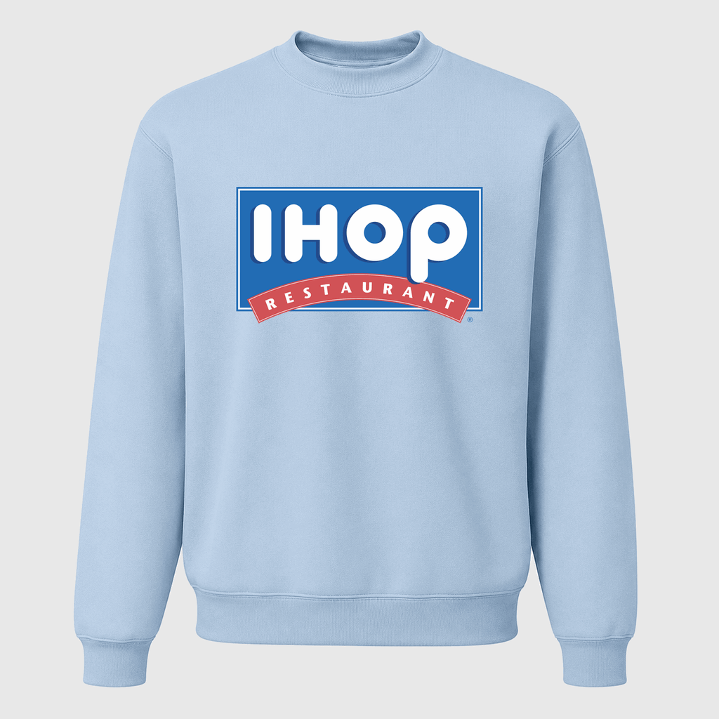 Men's IHOP Crewneck Sweatshirt - Sky Blue