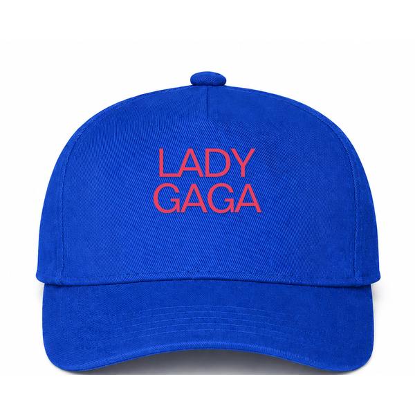 Lady Gaga Logo Blue Dad Baseball Cap Hat
