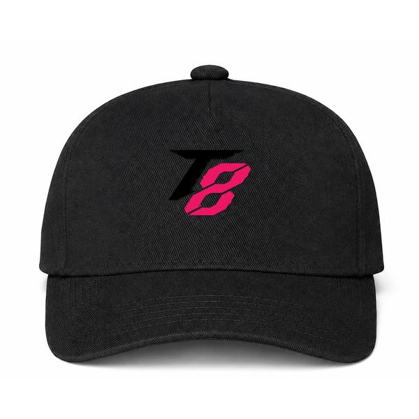 Tekken 8 Black Logo Black Dad Baseball Cap Hat