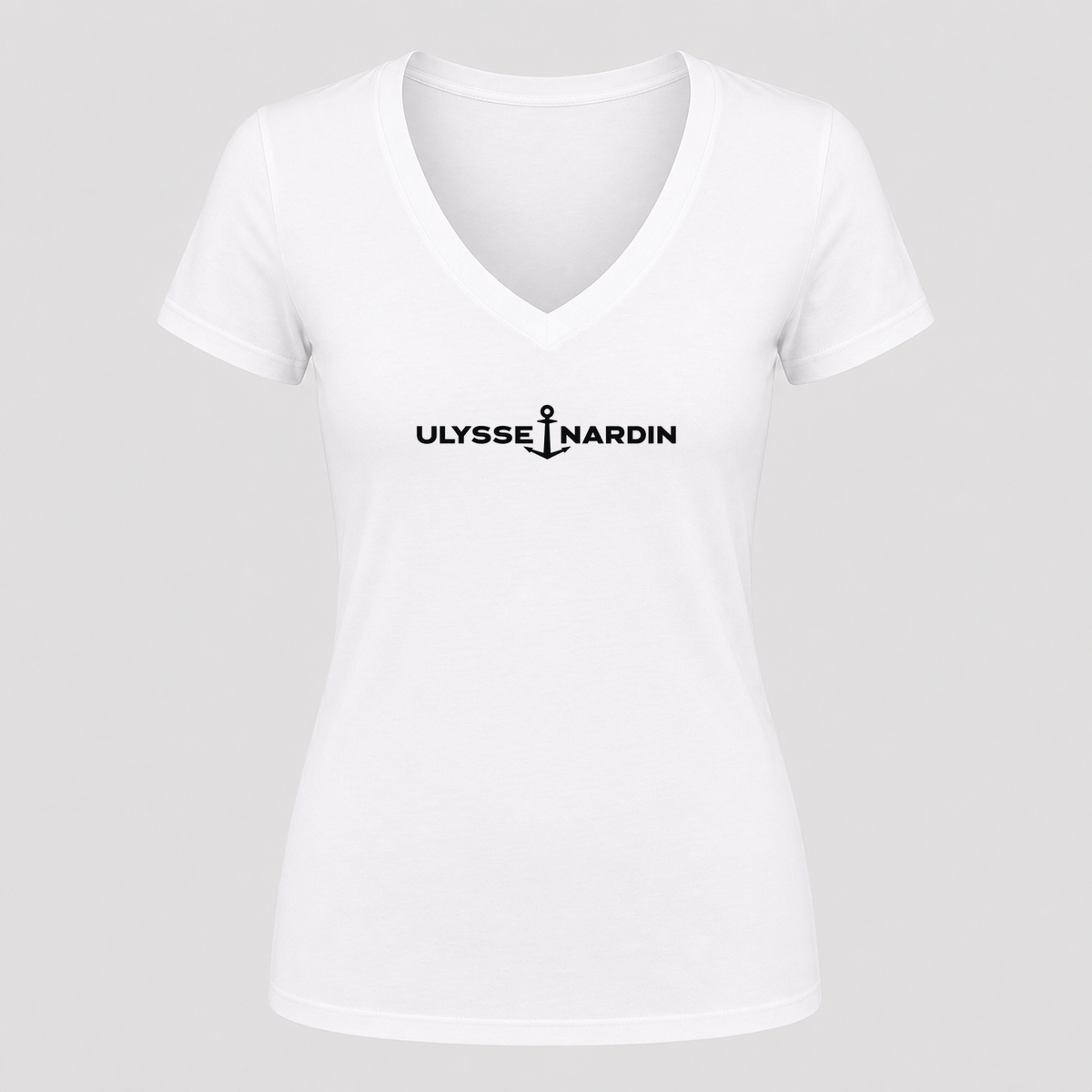 Women's Ulysse Nardin V Neck T-Shirt in white