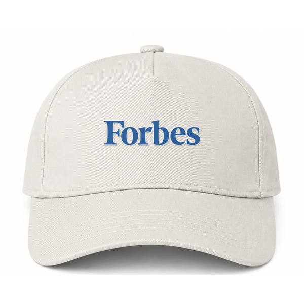 Forbes Logo Version 2 Beige Dad Baseball Cap Hat