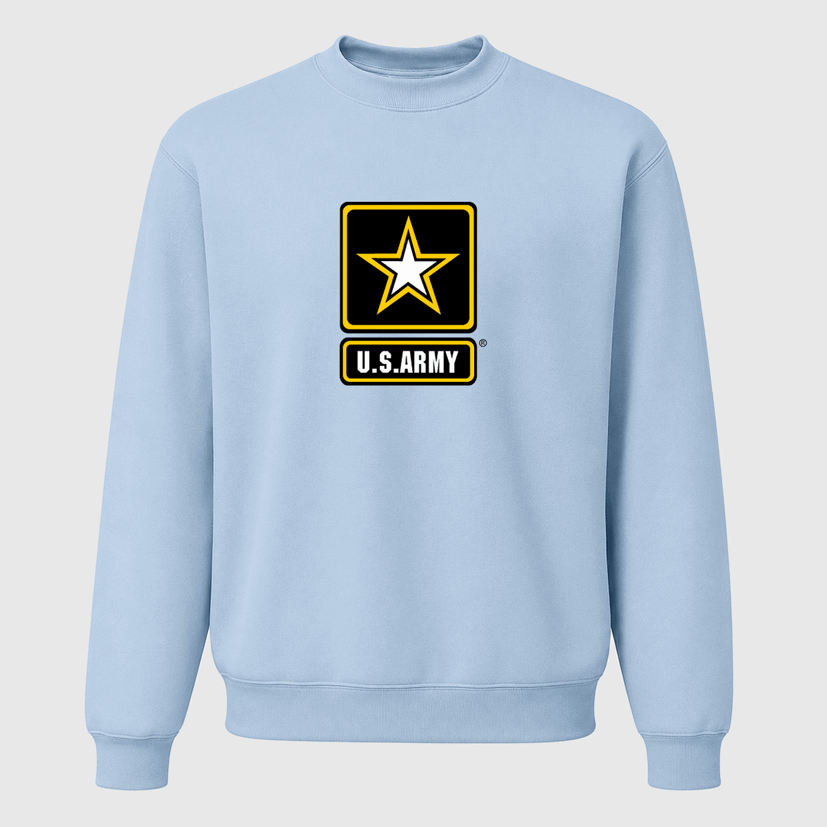 Men's U.S. Army Crewneck Sweatshirt - Sky Blue