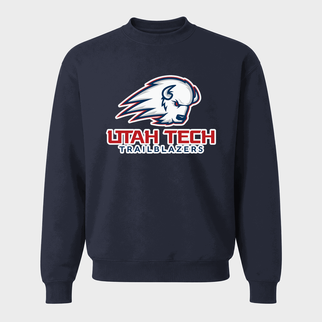 Men's Utah Tech Trailblazers Crewneck Sweatshirt - Navy