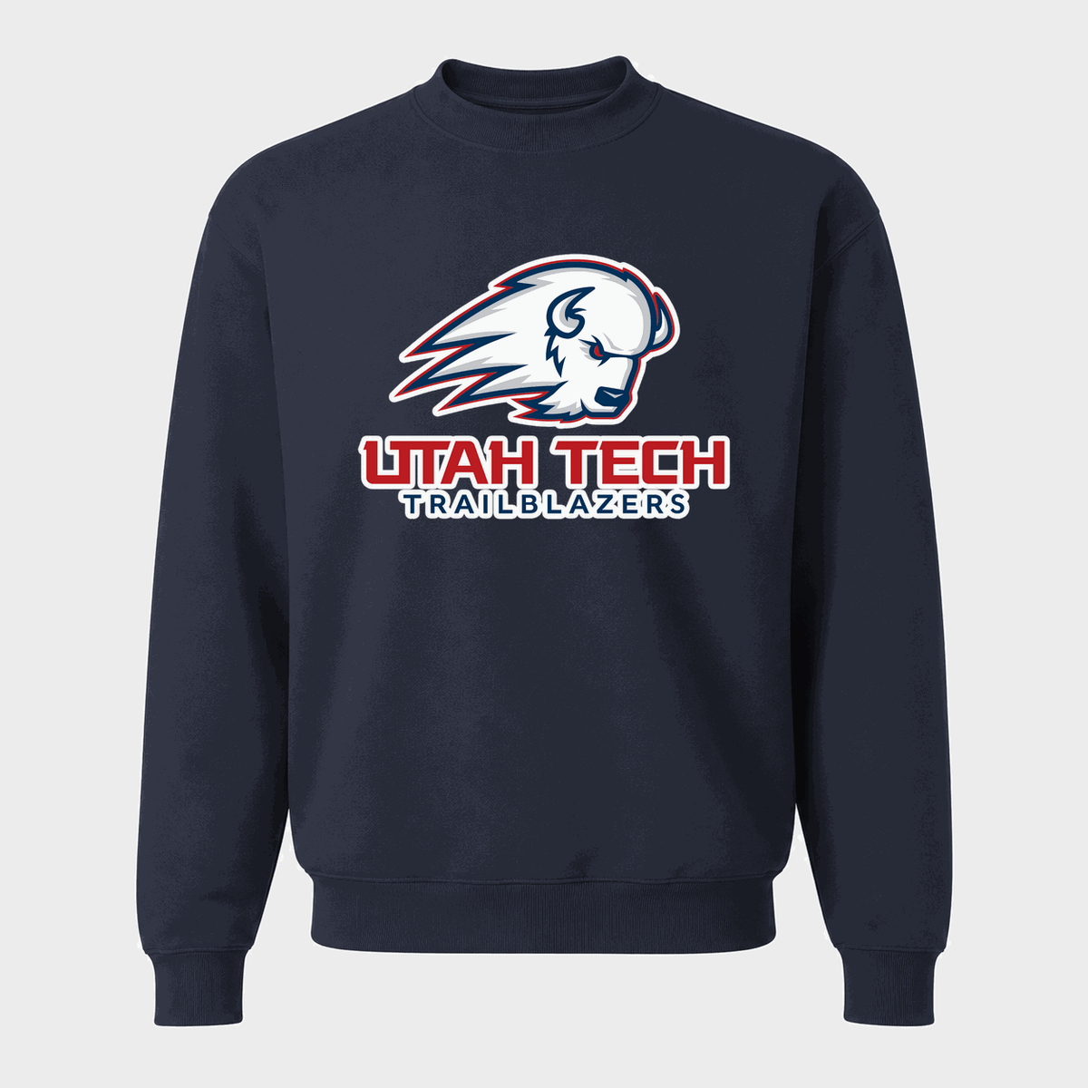 Men's Utah Tech Trailblazers Crewneck Sweatshirt - Navy