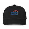 Citi Bank Logo Black Dad Baseball Cap Hat