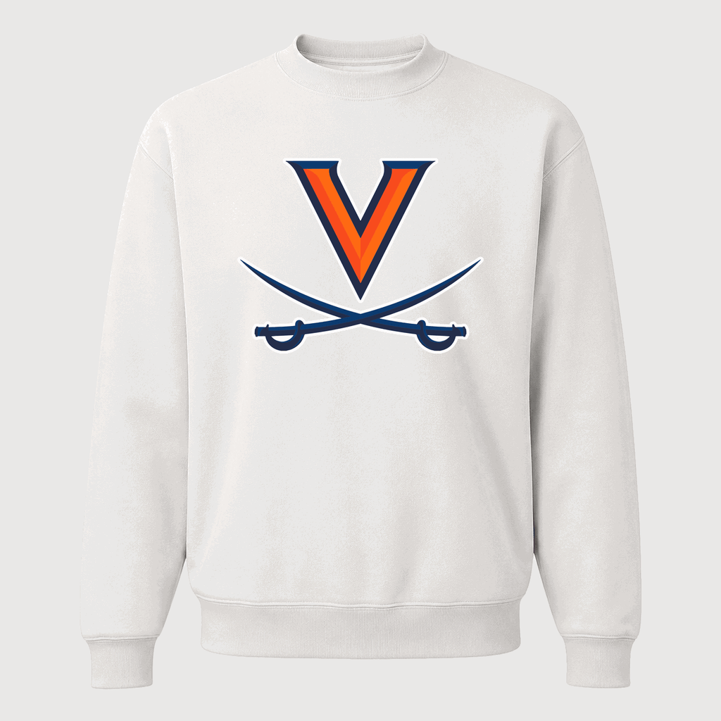 Men's Virginia Cavaliers Crewneck Sweatshirt - White