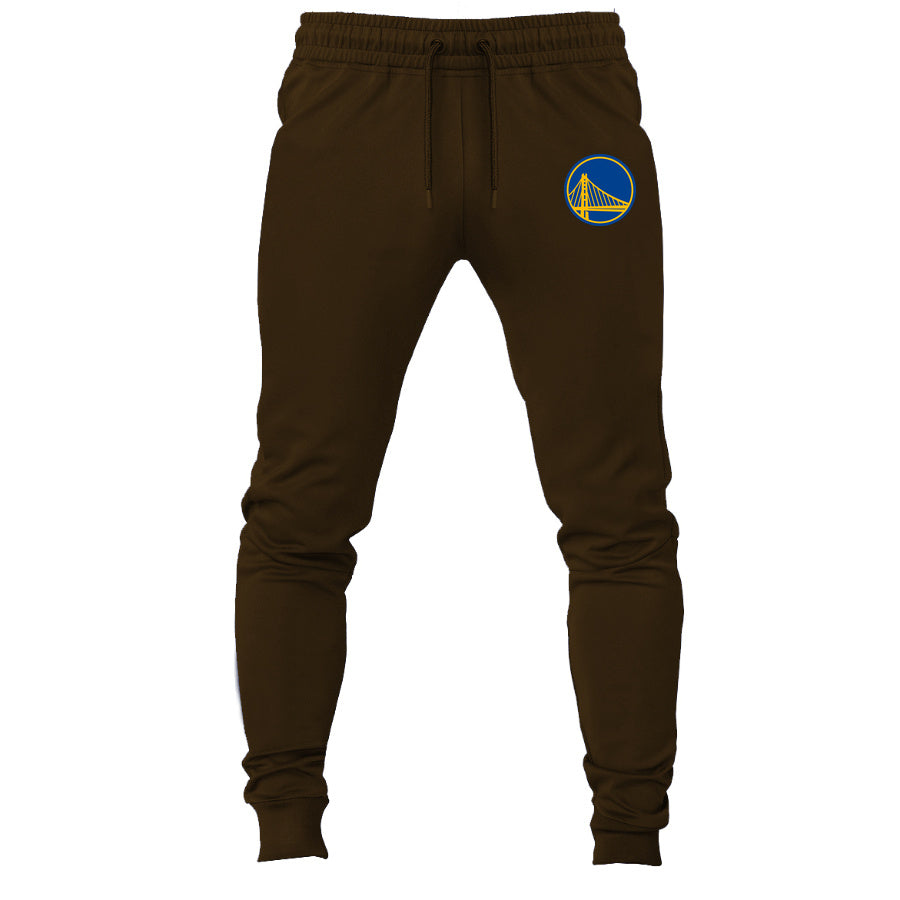 Golden State Warriors joggers sweatpants - Brown