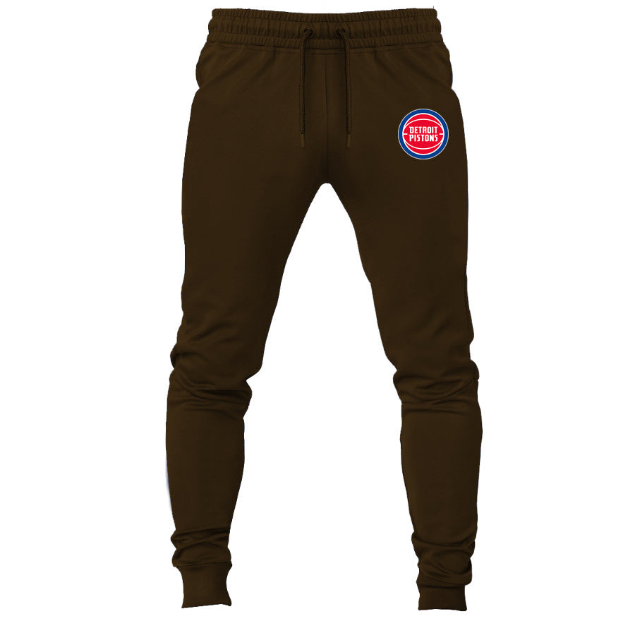 Detroit Pistons joggers sweatpants - Brown