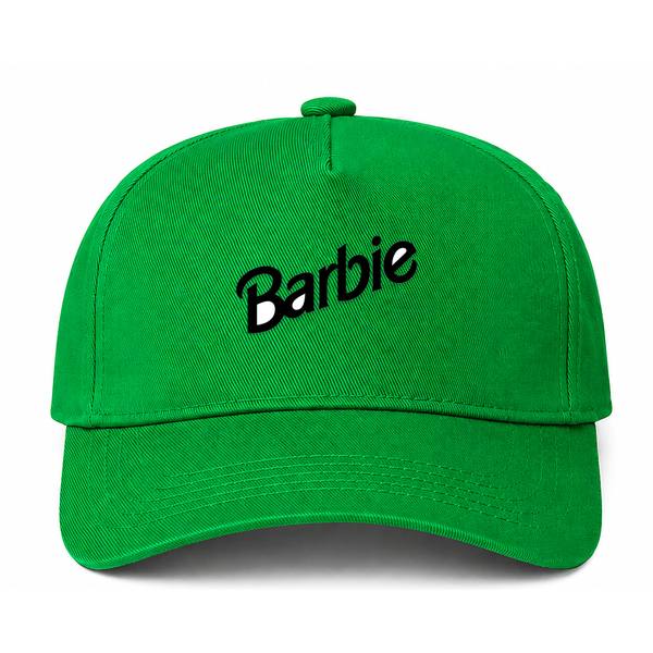 Barbie Logo Green Dad Baseball Cap Hat