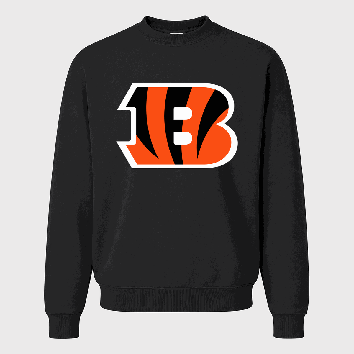 Men's Cincinnati Bengals Crewneck Sweatshirt - Black