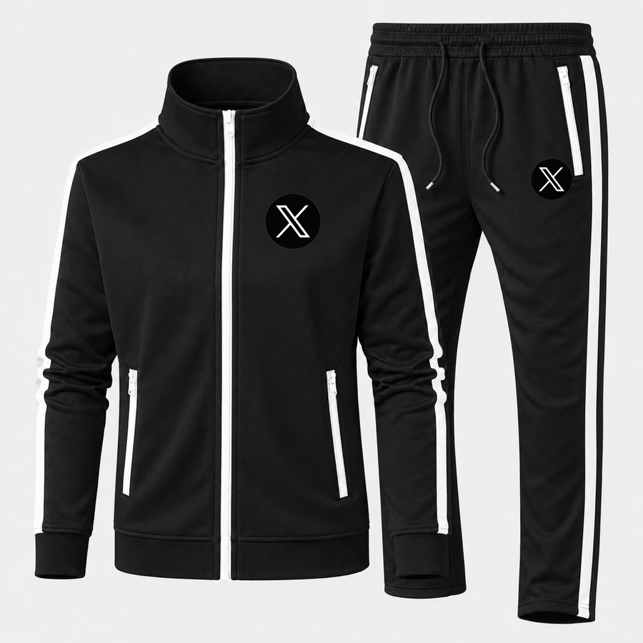 Twitter X tracksuit in Black