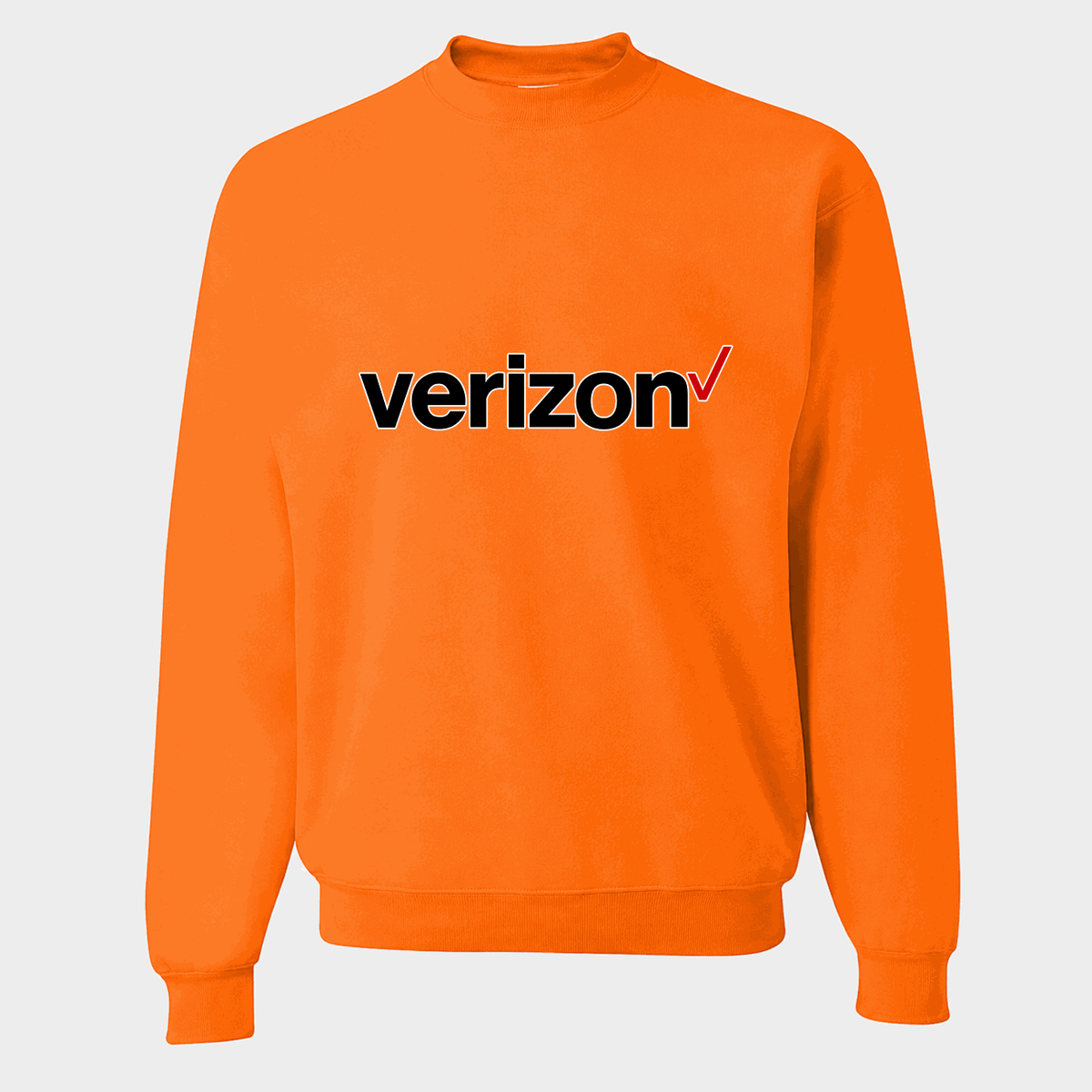 Men's Verizon Crewneck Sweatshirt - Orange