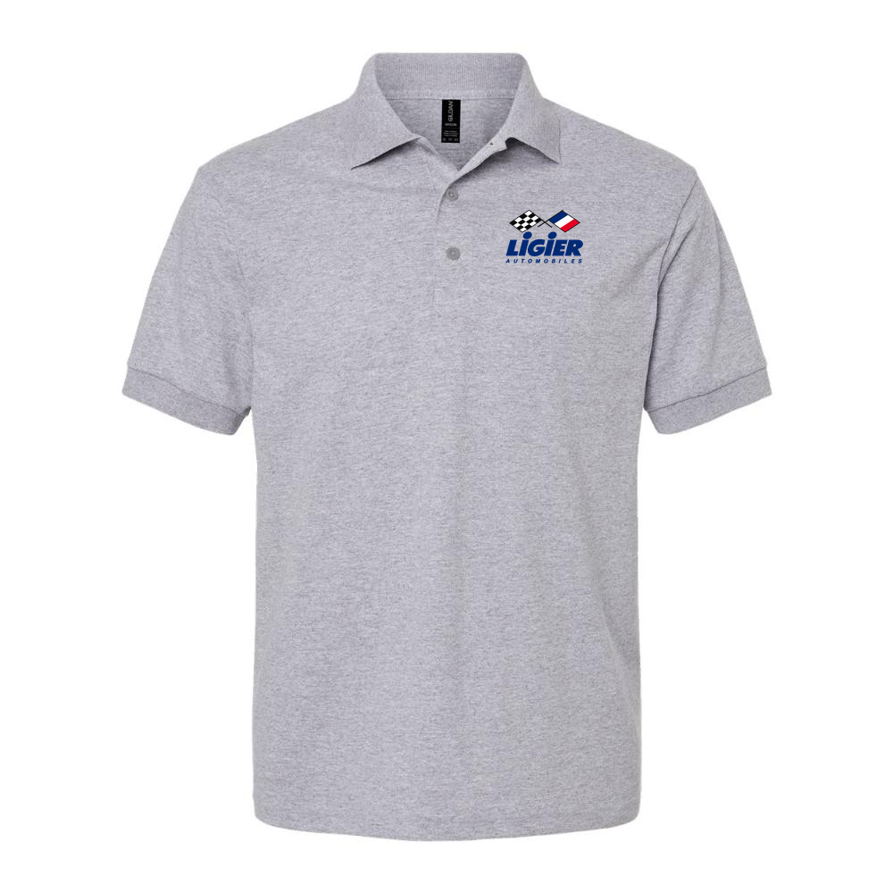 Men's Ligier Automobiles Dry Blend Polo - Gray