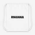 Rihanna Drawstring Bag - White